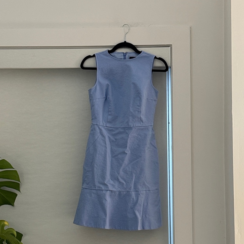 J. Crew Sky Blue Sleeveless Dress